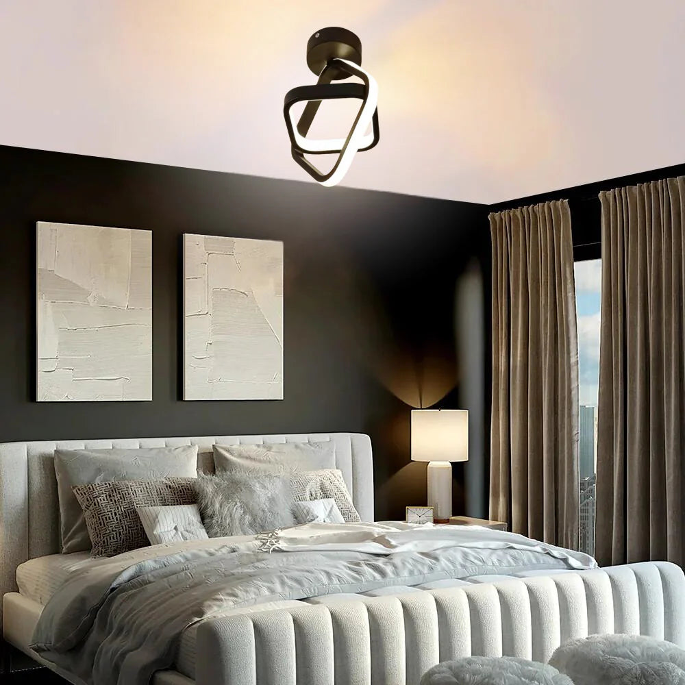 Plafonnier LED Moderne – Lampe Encastrée à 3 Couleurs Réglables Éclairage Electro Paris