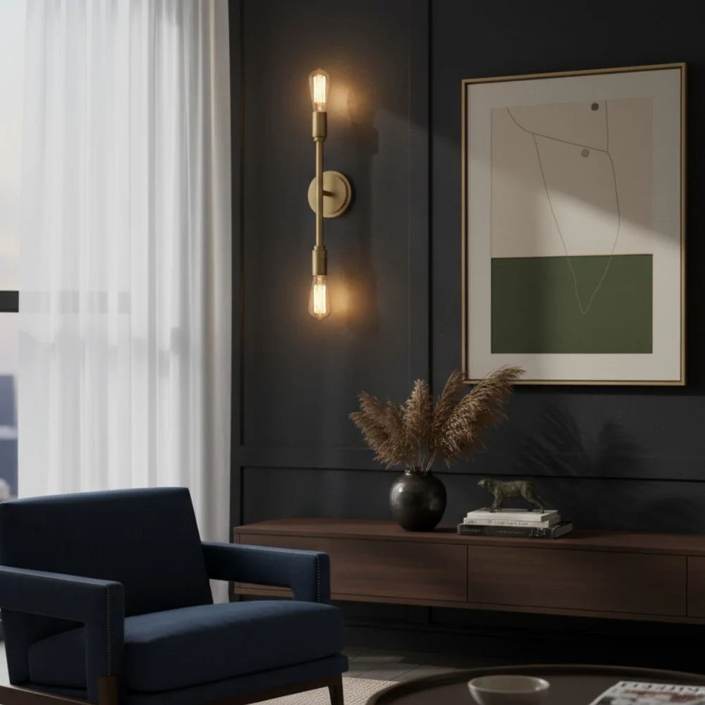 Applique Murale Intérieure Moderne – Luminaire Élégant en Noir, Argent ou Doré Appliques murales Electro Paris