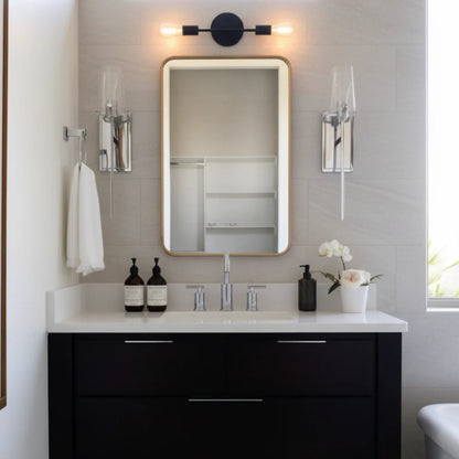 Applique Murale Intérieure Moderne – Luminaire Élégant en Noir, Argent ou Doré Appliques murales Electro Paris