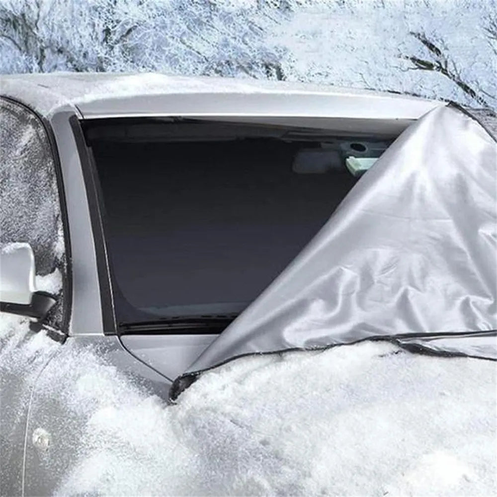 Couverture Magnétique Pour Pare-Brise Résistante À La Neige Et Aux Intempéries Pour Une Protection Hivernale Optimale Car accessories Electro Paris