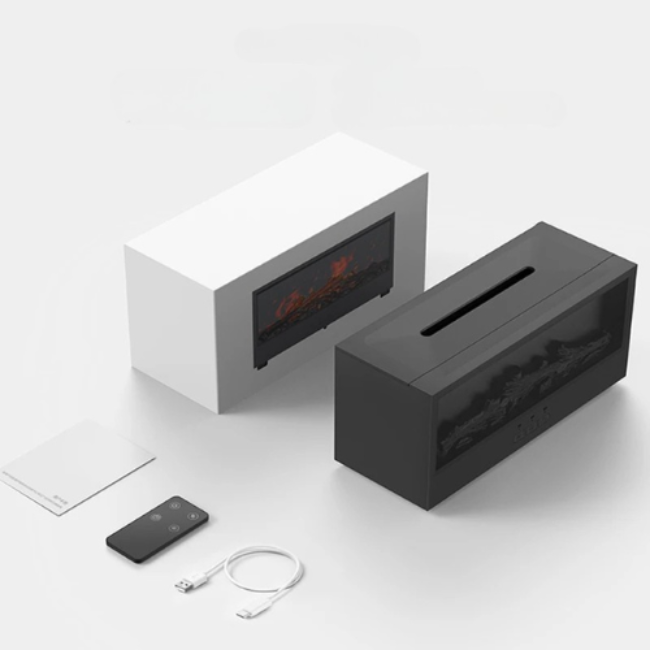 Diffuseur d’Huiles Essentielles à Effet Flamme et LED Colorées – Ambiance Relaxante 300 ml pour Maison et Bureau Diffuseurs d'arômes Electro Paris