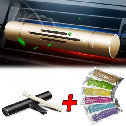 Diffuseur de Parfum pour Voiture – Fraîcheur Durable avec Diffusion Réglable Car Air Vent Perfume Clip Electro Paris Ensemble de 8 Pièces Or
