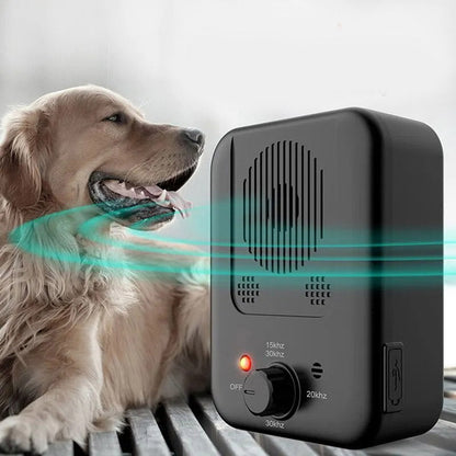 Solution Ultrasonique Anti-Aboiement Pour Chien Avec Réglages Ajustables Et Portée Étendue Pour Un Environnement Plus Calme Dog accessories Electro Paris