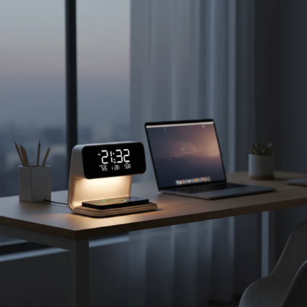 Dispositif Intelligent avec Station de Charge et Lumière Electro Paris