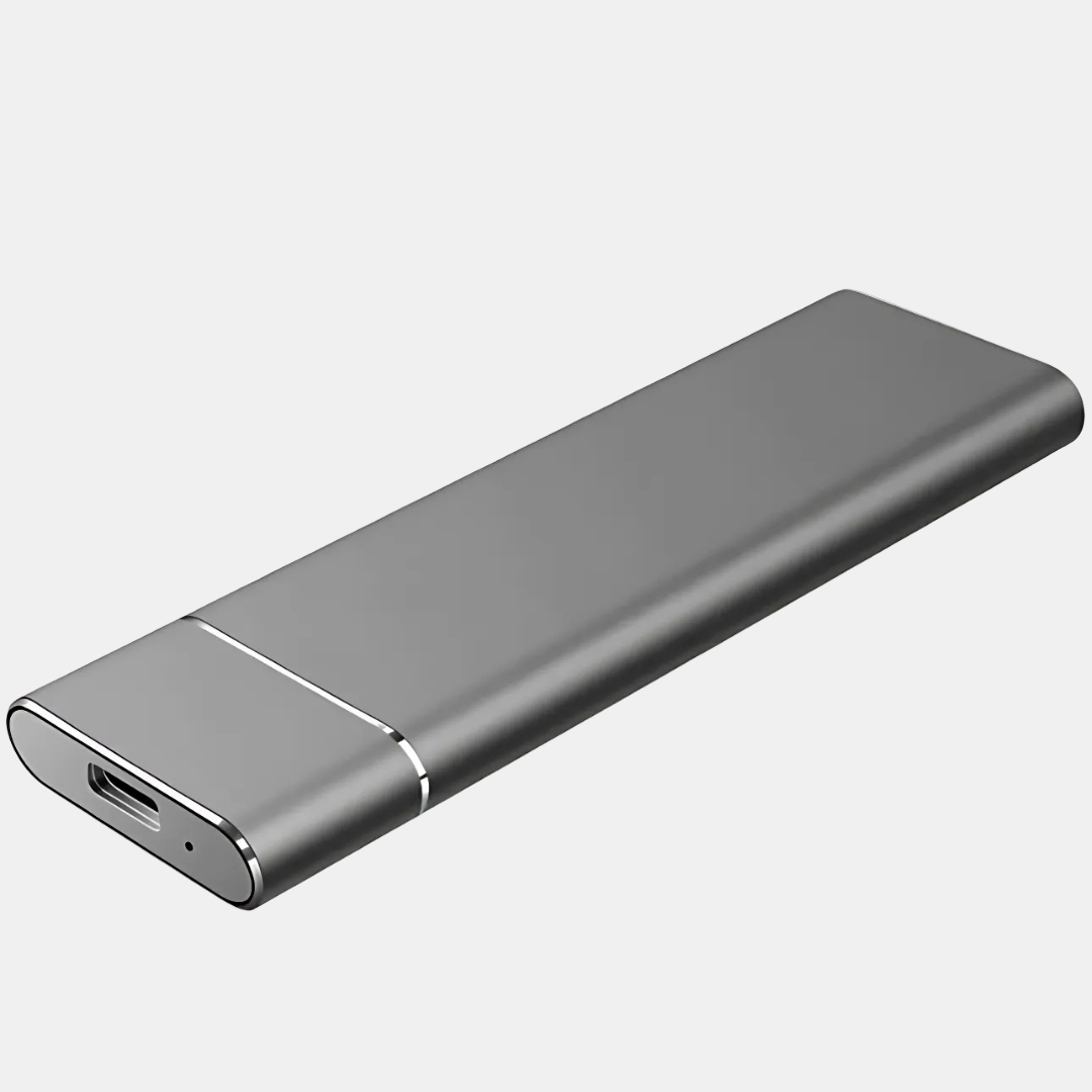 Disque Dur Externe USB 3.0 – Boîtier Aluminium Compact et Portable Disque dur Electro Paris Gris 128 GB