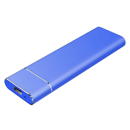Disque Dur Externe USB 3.0 – Boîtier Aluminium Compact et Portable Disque dur Electro Paris Bleu 128 GB