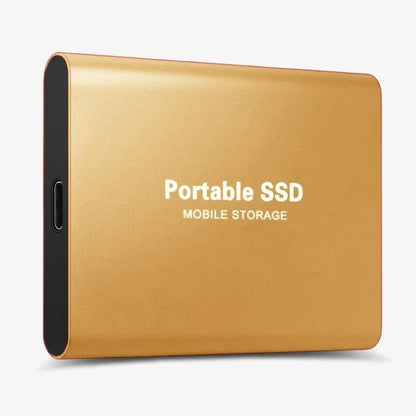 SSD Externe Haute Vitesse 16To – Disque Dur Portable USB 3.2 pour PC & Mac Disques durs à état solide externes Electro Paris Or 1 TB SSD