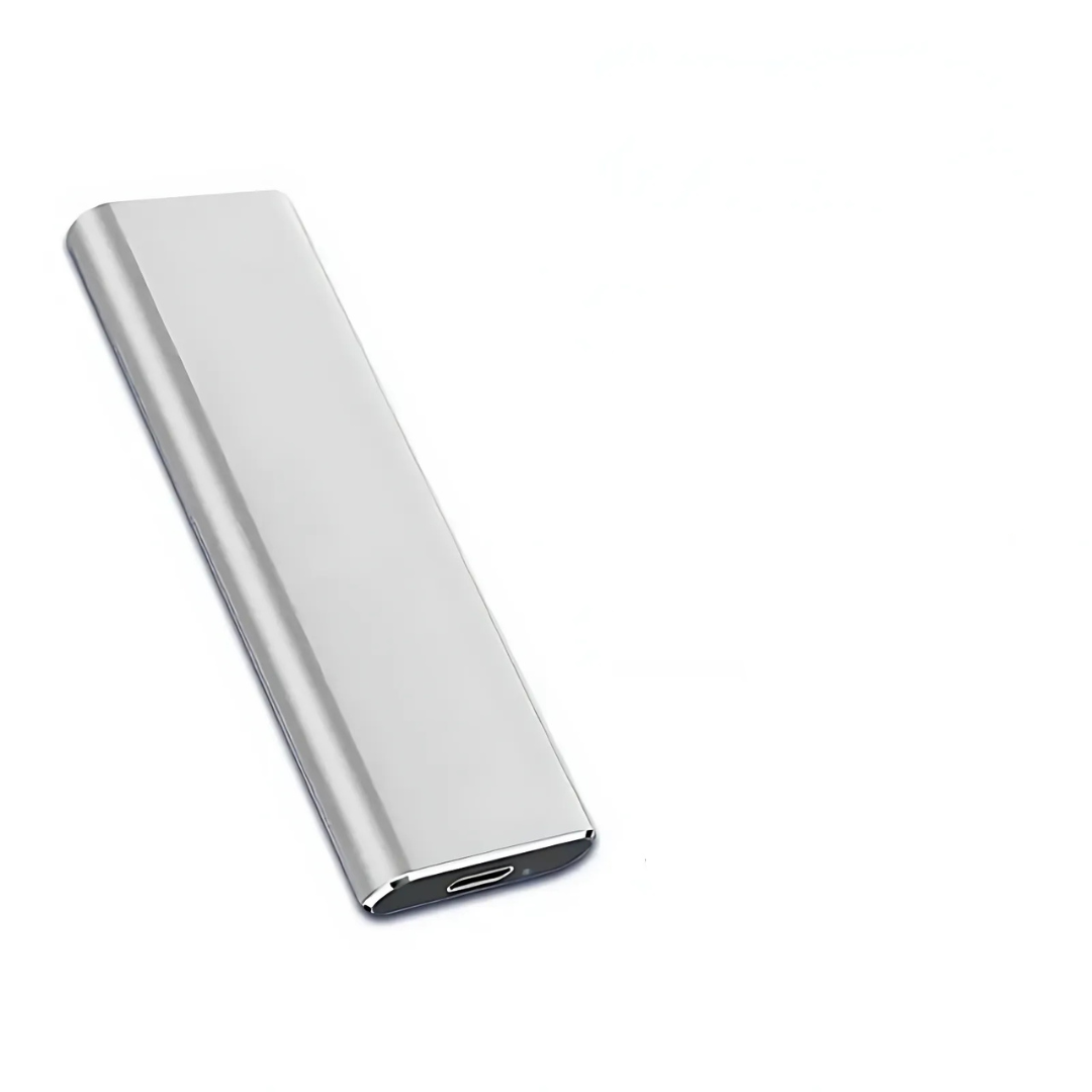 Disque Dur Externe SSD 4 To USB 3.1 Type-C – Stockage Portable Ultra Mince Disque dur Electro Paris Argent 4 TB