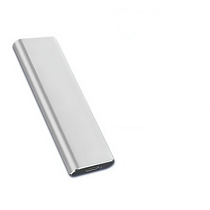 Disque Dur Externe SSD 4 To USB 3.1 Type-C – Stockage Portable Ultra Mince Disque dur Electro Paris Argent 4 TB