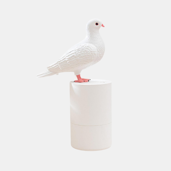 Distributeur de Savon Pigeon en Résine pour un Décor Fantaisiste Distributeurs de savon Electro Paris