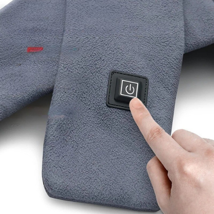 Écharpe Chauffante Intelligente USB – Chaleur Rechargeable & Confort Thermique Heated Neck Scarf Electro Paris