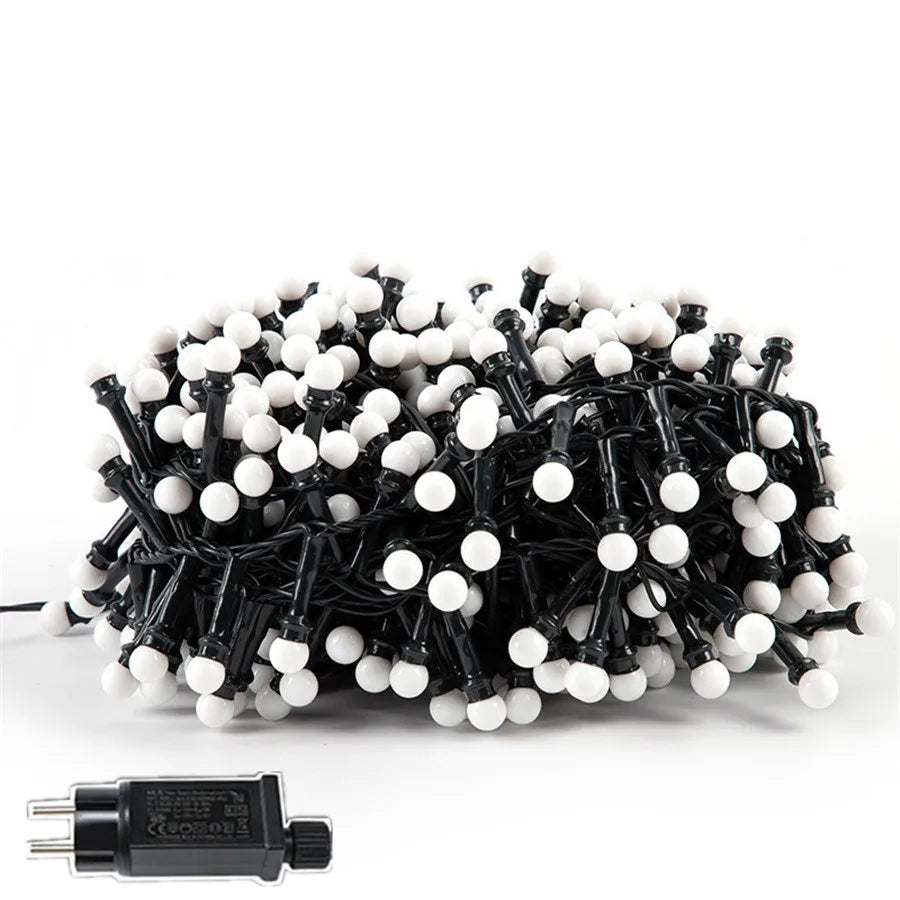 Guirlande Lumineuse LED Étanche pour Extérieur – Longue Guirlande Cuivrée pour Jardin Éclairage extérieur Electro Paris