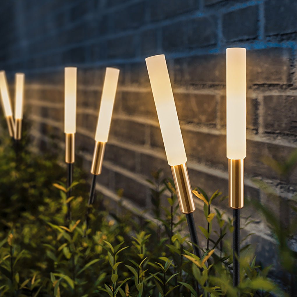 Lampes Solaires Oscillant au Vent pour Jardin – Lumières de Sentier Étanche Style Roseau Éclairage extérieur Electro Paris