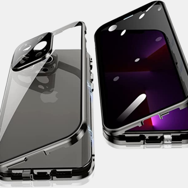 Éclat Protecteur – Coque iPhone en Verre Trempé Electro Paris iPhone 13 Noir