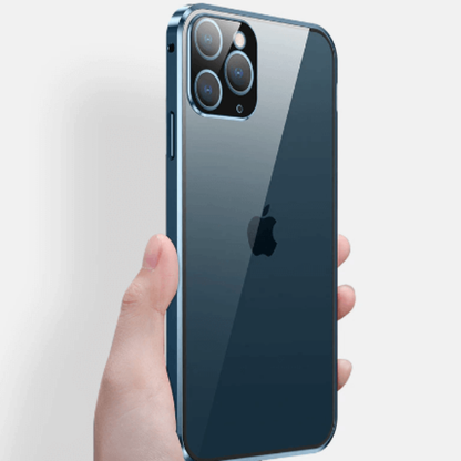 Éclat Protecteur – Coque iPhone en Verre Trempé Electro Paris