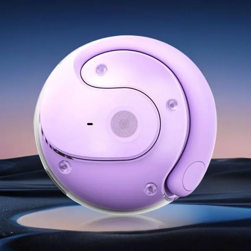 Écouteurs Traducteurs en Temps Réel – Appareil 144 Langues pour Voyage et Affaires Casque sans fil Electro Paris Violet