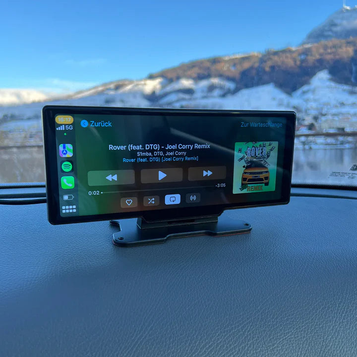 Écran Portable CarPlay & Android Auto 10.26 Pouces – Écran de Voiture HD avec Dashcam Intégrée Électronique automobile Electro Paris