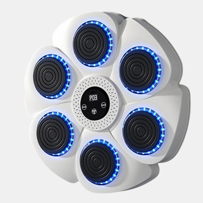 Mur d’Entraînement Interactif – Système de Pratique de Boxe de Précision Electronics & Gadgets Electro Paris Gants de boxe blancs à demi-doigts