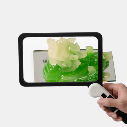 Loupe Portable à LED – Lumière Réglable & Parfaite pour la Lecture Magnifier Electro Paris