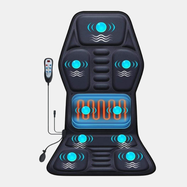 Masseur Intégral du Dos – Pétrissage Profond avec Thérapie Chauffante Apaisante Full Back Massager With Heat Electro Paris