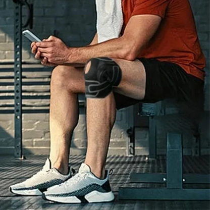 Genouillère de Maintien – Ajustable, Respirante et Protectrice Knee brace Electro Paris
