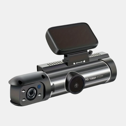 Caméra Dash Full HD – Système d’Enregistrement de Sécurité à Double Objectif Dashcam Electro Paris