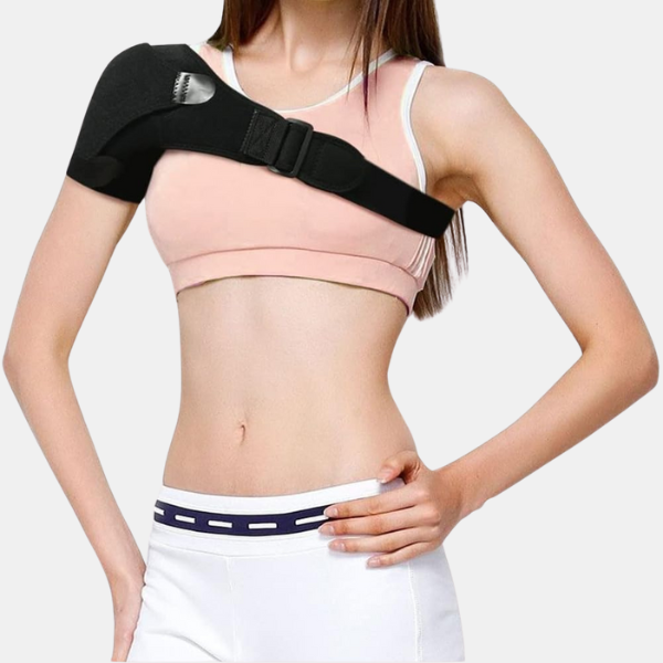 Orthèse de Soutien d’Épaule – Coussin de Pression Intégré pour Soulagement de la Douleur Back brace Electro Paris