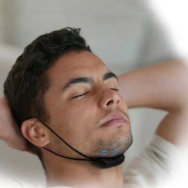 Sangle Mentonnière Anti-Ronflement Efficace – Solution Confortable pour un Sommeil Réparateur Health Electro Paris