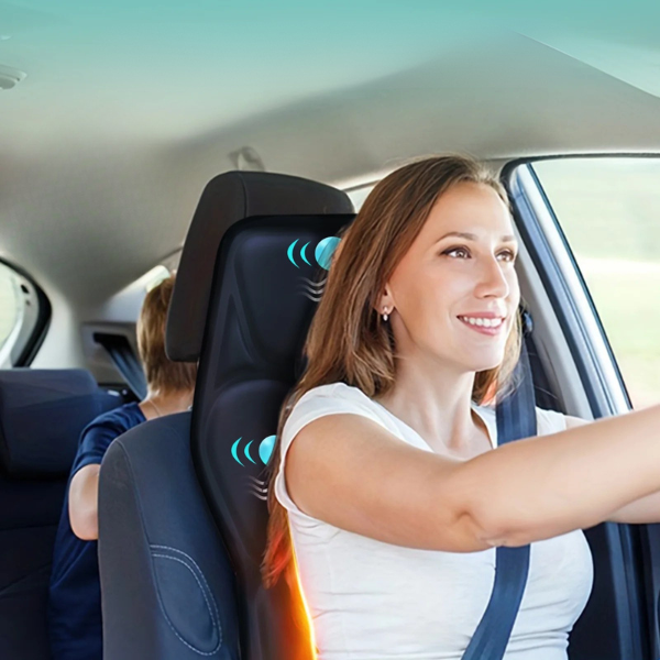 Masseur Intégral du Dos – Pétrissage Profond avec Thérapie Chauffante Apaisante Full Back Massager With Heat Electro Paris