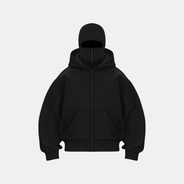 Sweat à Capuche Unisexe – Confort Décontracté avec Design Durable Fashion & Apparel Electro Paris Noir XS