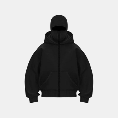 Sweat à Capuche Unisexe – Confort Décontracté avec Design Durable Fashion & Apparel Electro Paris Noir XS