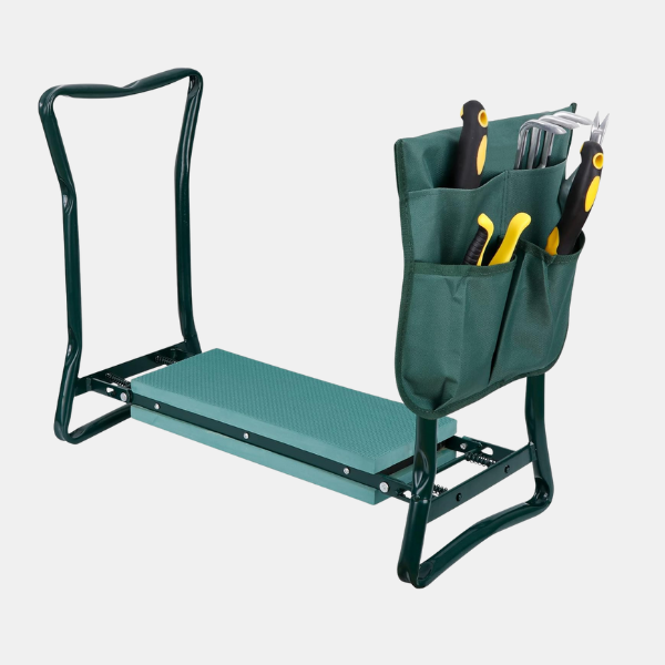 Tabouret Genouillère de Jardin Pliable – Confort et Soutien pour un Jardinage Facile Garden Accesories Electro Paris Verte