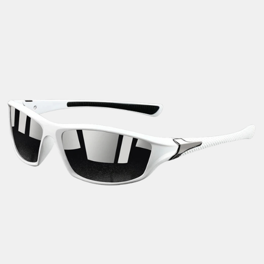 Lunettes de Soleil de Sport Polarisées pour Hommes – Réduction Ultime des Reflets Sunglasses Electro Paris Blanc