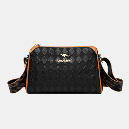 Sac à Épaule pour Femme avec Bandoulière Ajustable Backpack & Bags Electro Paris Noir