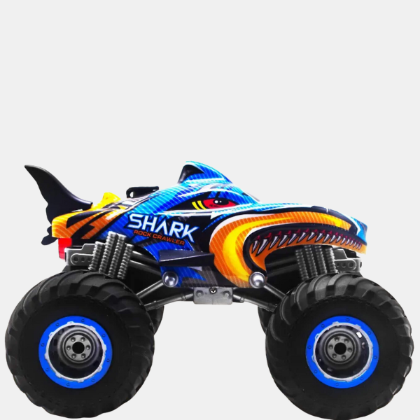 Camion Monstre Télécommandé 4x4 – Design Shark Digger Rock Crawler Toys Electro Paris