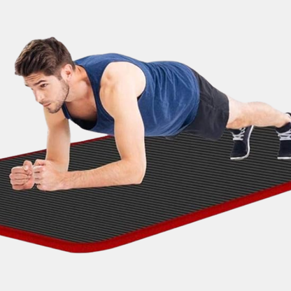 Tapis De Fitness Et De Yoga Antidérapant À Haute Densité Fitness Mat Men’s High Density Exercise Yoga Non-Slip Mat For Gym Home Electro Paris