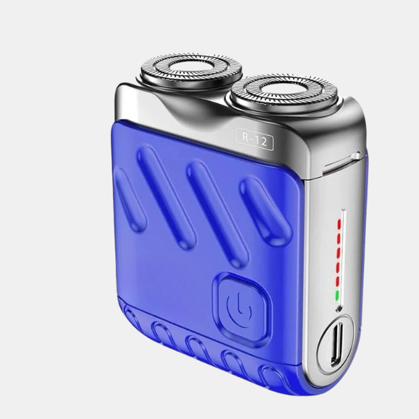 Mini Rasoir Électrique – Compact, Puissant & Précision de Rasage Beauty & Care Electro Paris Bleue