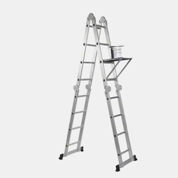 Échelle Pliable Polyvalente – Hauteur Pratique avec Rangement Compact Tools Electro Paris