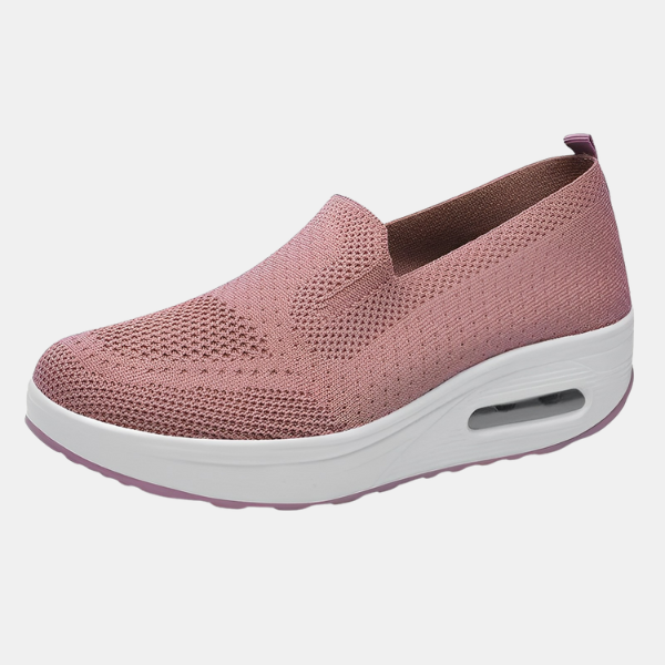 Baskets Orthopédiques Premium – Amorti Doux avec Design Stylé Women's Shoes Electro Paris Rose 36