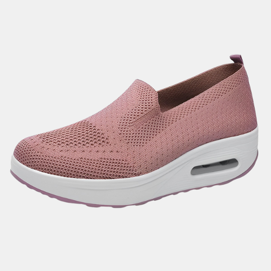 Baskets Orthopédiques Premium – Amorti Doux avec Design Stylé Women's Shoes Electro Paris Rose 36