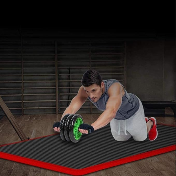 Tapis De Fitness Et De Yoga Antidérapant À Haute Densité Fitness Mat Men’s High Density Exercise Yoga Non-Slip Mat For Gym Home Electro Paris