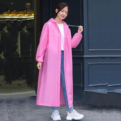 Imperméable Unisexe – Protection Légère pour Tous les Temps Coats Electro Paris Rose