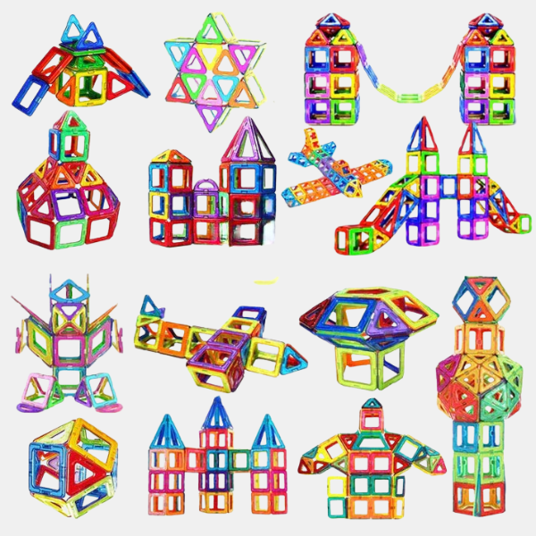Blocs de Construction Magnétiques Créatifs – Plaisir de Construction Infini Magnet Toys Electro Paris