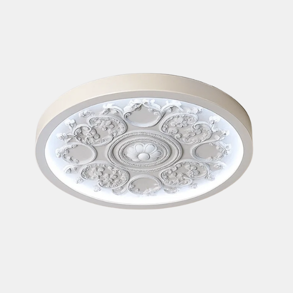 Lampe Plafonnier Moderne en Résine – Éclairage à Couleur Ajustable pour Tous les Humeurs Wall Light Electro Paris Petit (33cm) Blanc