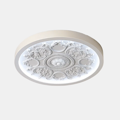 Lampe Plafonnier Moderne en Résine – Éclairage à Couleur Ajustable pour Tous les Humeurs Wall Light Electro Paris Petit (33cm) Blanc