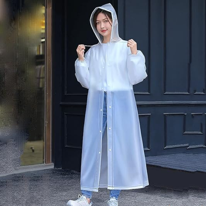 Imperméable Unisexe – Protection Légère pour Tous les Temps Coats Electro Paris Blanc