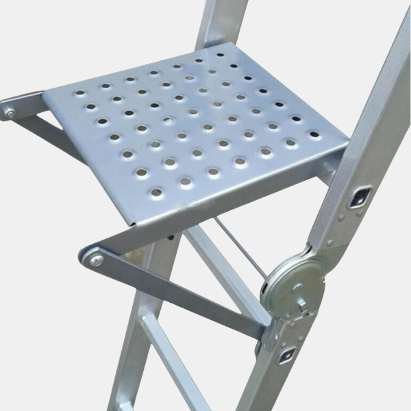 Échelle Pliable Polyvalente – Hauteur Pratique avec Rangement Compact Tools Electro Paris