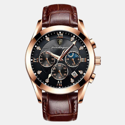 Montre-Bracelet Homme Premium – Design Élégant Avec Un Savoir-Faire Supérieur watches for men Electro Paris Brun
