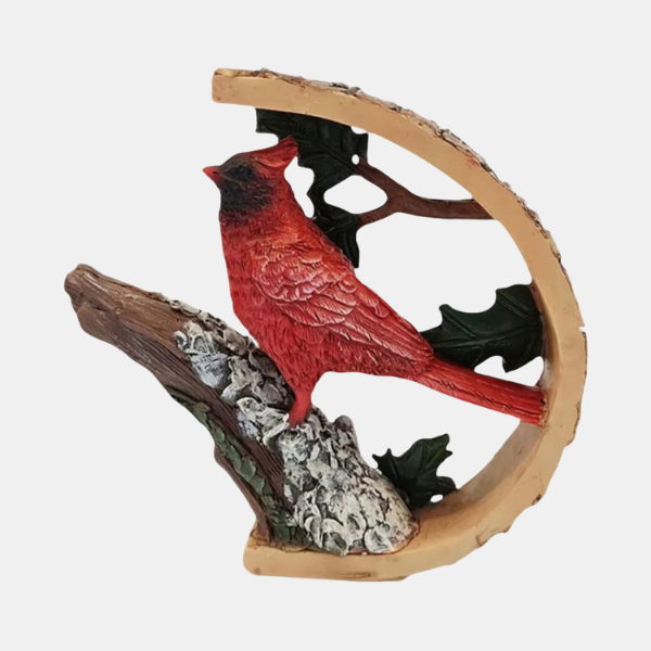Figurine d’Oiseau Cardinal – Décoration en Résine Charmante Home & Decoration Electro Paris