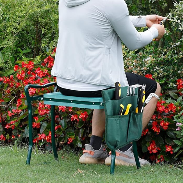 Tabouret Genouillère de Jardin Pliable – Confort et Soutien pour un Jardinage Facile Garden Accesories Electro Paris